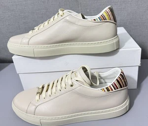 PAUL SMITH MEN Beck Multi Logo Uk8/EU42 /USA 9 SNEAKERS Shoes Trainer New - Picture 1 of 10