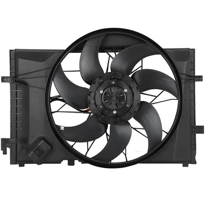Radiator Condenser Cooling Fan Assembly Fit For 2003-2005 MERCEDES-BENZ CLK320 Foto 1 de 4