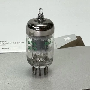 5x GE NOS JAN 5654W Vacuum Tubes – Military Grade Electron - Picture 1 of 3