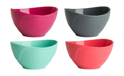 Trudeau Silicone Pinch Bowls, 1/2 Cup, Set of 4, Assorted Colors - Image 1 of 2