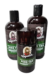 Dr. Squatch Care Kit - Pine Tar Shampoo, Conditioner, Deodorant For Men - Picture 1 of 6