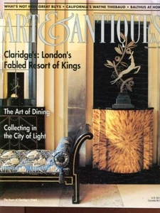 ART & ANTIQUES MAGAZINE Nov 1994 Claridge's Art of Dining Paris Balthus - Picture 1 of 2