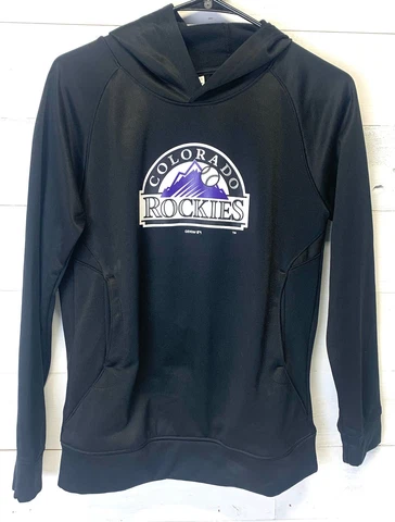 MLB GENUINE MERCHANDISE COLORADO ROCKIES YOUTH LARGE LONG SLEEVE HOODIE Cover