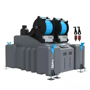 2 Man 750L DI System with PowerUP Electric Reels - Picture 1 of 8
