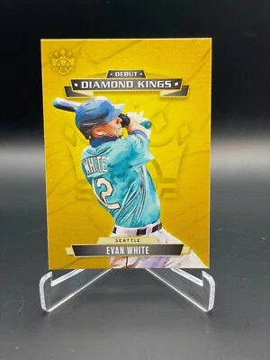 2021 Panini Diamond Kings #DDK-SM Evan White Debut Diamond Kings - Image 1 of 4