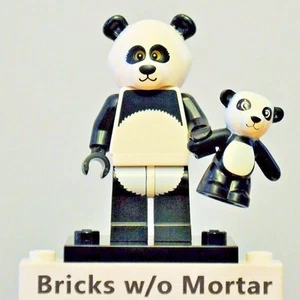 New Genuine LEGO Panda Guy Minifig The Lego Movie 71004 - Picture 1 of 5