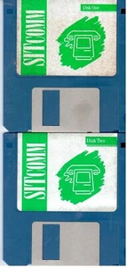 ITHistory (1993) APPLE Software: SITCOMM (Aladdin) 2 x 3.5" (No Manual) - Picture 1 of 1