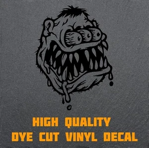 Rat Fink Style Decal.  6"High YOU PICK Color High Quality FREE Shipping! - Bild 1 von 1