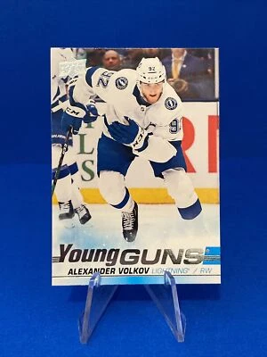 2019-20 Upper Deck Alexander Volkov Young Guns Rookie Card RC Tampa RC - Image 1 of 2