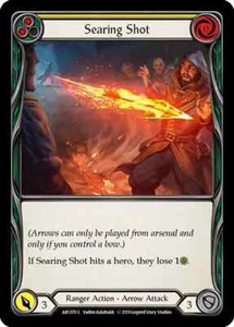 Searing Shot (Yellow) Arcane Rising 1st Edition Flesh And Blood TCG - Picture 1 of 1