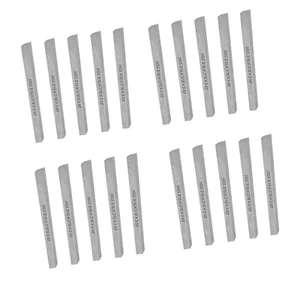 Square Tool Bit  20 Pcs HSS( M2 GRADE) 3/16" x 3/16" x 2-1/2" Milling Lathe Tool - Picture 1 of 1