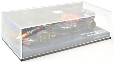 Minichamps Red Bull - S. Perez - 2022 Monaco GP 1:43 Diecast F1 Car 417220711 - Image 1 of 3