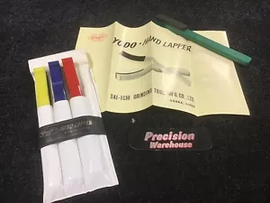 (Juego de 4) Herramientas de molienda Day-Ichi para palancas de mano #250 320 400 &? - Imagen 1 de 7