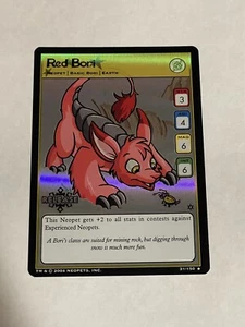 Neopets TCG Hannah And The Ice Caves Red Bori Release Promo Holo 31/150 - Picture 1 of 2