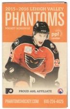 2015-16 Lehigh Valley Phantoms AHL Hockey Schedule !! Philly Pretzel Factory