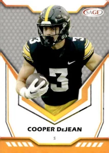 Cooper DeJean 2024 SAGE HIT - Silver #173 - Iowa Hawkeyes - Picture 1 of 2