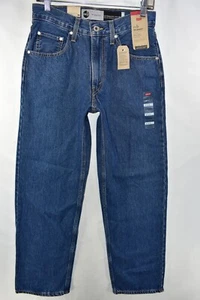 New Levi's Silvertab 94 Baggy Blue Jeans Womens Size 27x31 - Picture 1 of 9