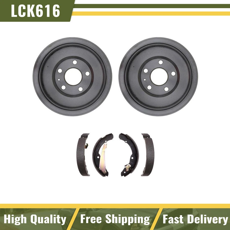 Kit trasero tambores de freno y zapatas de freno para Volkswagen Jetta 2011 2012 Foto 1 de 4