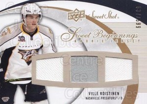 2007-08 Sweet Shot #137 Ville Koistinen