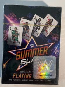 WWE Summer Slam 2021 Special Vegas Edition Karty do gry Karty do gry - Zdjęcie 1 z 3