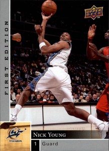 2009-10 Upper Deck First Edition Wizards Basketball Card #175 Nick Young