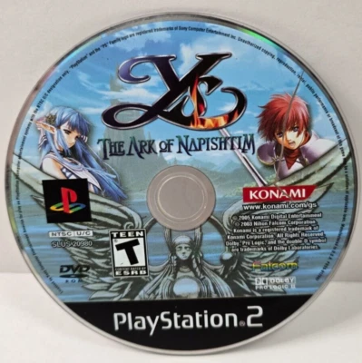 Ys: The Ark of Napishtim - PlayStation 2, PS2 - Disc Only - Tested - Image 1 of 4