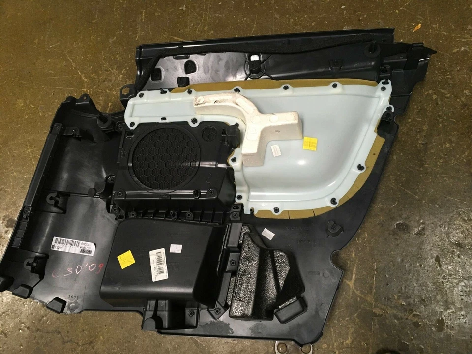 VOLVO C30 2009 REAR LEFT DRIVER SIDE INTERIOR DOOR PANEL TRIM COVER GRAY FACTORY - Image 1 of 4