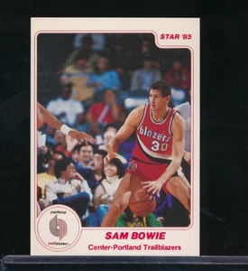 1984-85 Star Sam Bowie #162 Rookie RC NM or better short print sp - Picture 1 of 2