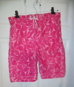 Girls Board Shorts Drawstring Elastic Gap Mesh Lining Pockets Size XL 14/16 - Picture 1 of 2