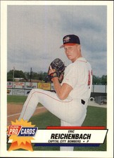 1993 Capital City Bombers Fleer/ProCards #459 Eric Reichenbach