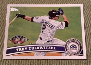 2011 Topps Update All-Star Game Troy Tulowitzki #US162 Colorado Rockies