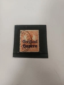 Sello - Alemania - 1919 - Baviera - 7 1/2 pf - Sg218 - Usado - Lote 137 - Imagen 1 de 1