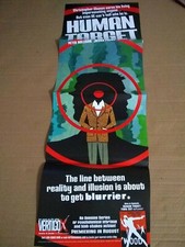 Human Target DC Vertigo Comic Promo Poster Peter Milligan 2003  11x33