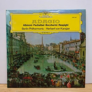 2530 247 ALBINONI PACHELBEL Adagio KARAJAN BPO DG STEREO LP EX+ - Picture 1 of 4