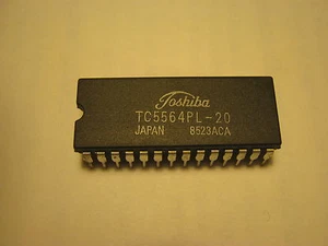 Toshiba TC5564PL-20 RAM 28 pin DIP - Picture 1 of 1