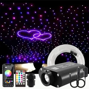 Starlight Headliner Kit, 16W Fiber Optic Lights Kit for Car Roof, 400pcs*0.03... - Picture 1 of 6