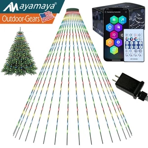 Smart Christmas Tree Lights 400LED Fairy String Light for Indoor Outdoor Decor - Picture 1 of 10