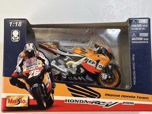 Maisto 1:18 Honda RC211V – Repsol Honda Team – Dani Pedrosa #26 – 2006 - Picture 1 of 2