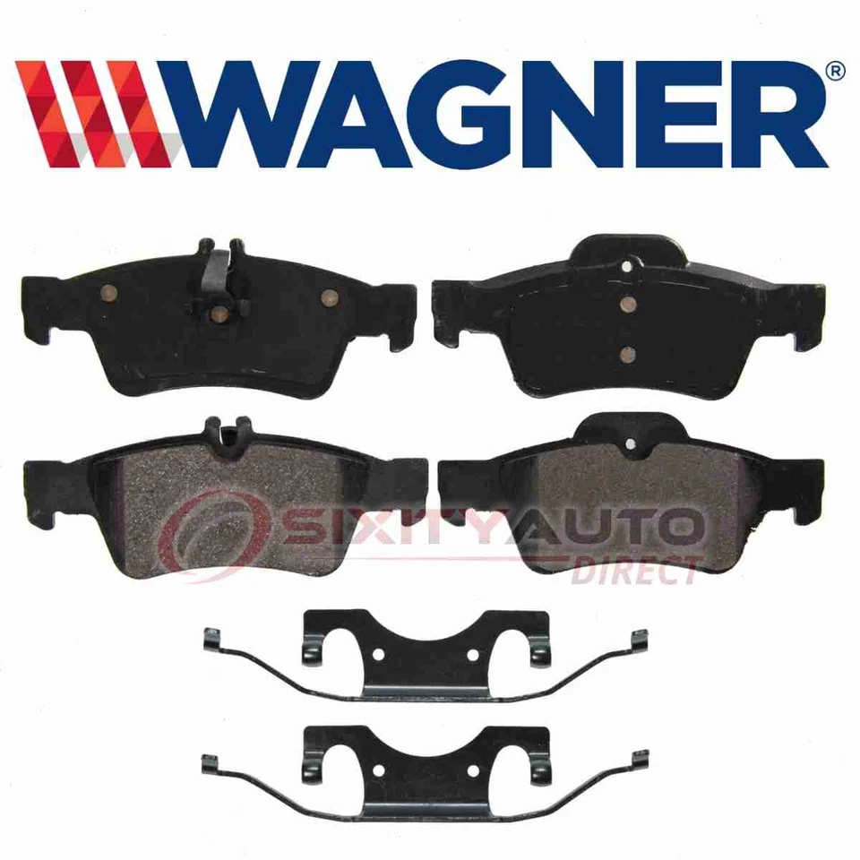 Wagner Brake Rear Disc Brake Pad Set for 2010 Mercedes-Benz SL63 AMG - bz - Imagem 1 de 4
