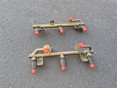 Juego de rieles de combustible Porsche 996 con inyectores y regulador OEM 99611003171 99611003271 Foto 1 de 4