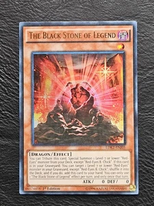The Black Stone of Legend LDK2-ENJ05 Ultra Raro 1ª Edición - Imagen 1 de 2