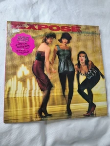 Exposé "Exposure" Vinyl LP Arista Records 1987 VG VG Vinyl Record Shrink Hype - Picture 1 of 2