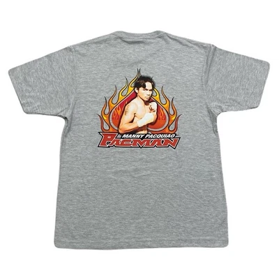 New Rare Vintage No Fear Manny Pacquiao Pacman Peoples Champ T-Shirt Men’s XS Foto 1 de 4