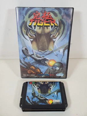 KYUUKYOKO TIGER TWIN COBRA SEGA MEGA DRIVE JAPÓN CARRO EN CAJA EN MUY BUEN ESTADO Foto 1 de 4