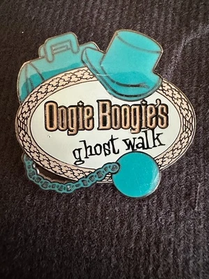 RARO Pin Completador de Eventos Disneyland Oogie Boogie Ghost Walk Pesadelo DLR Disney - Imagem 1 de 2