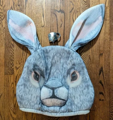 Máscara de mascota de gran tamaño conejo conejito adulto tocado disfraz escondite y eek boutique Foto 1 de 4