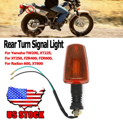 Replace Blinker Rear Turn Signal Light For Yamaha XT600 XT250 XT225 TW200 FZR600 - Image 1 of 4