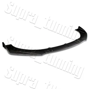 Kit universal de protección contra parachoques delantero divisor alerón labio 3 piezas aspecto de carbono - Imagen 1 de 8