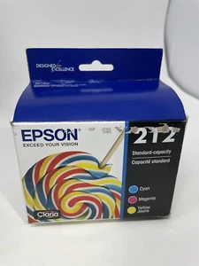 Epson 212 3pk Sealed Ink Cartridges - Cyan Magenta Yellow Exp. 11.2025 - Picture 1 of 2
