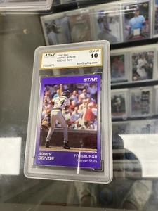Tarjeta de error Barry Bonds 1990 Star #2 como nueva grado 10 - Imagen 1 de 4
